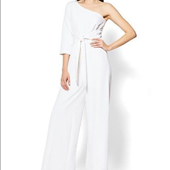 Pants - One Shoulder Jumpsuit